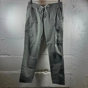 Womens Vuori Ripstop Climber Pants Size Small Army Green Roll Up Option VW401